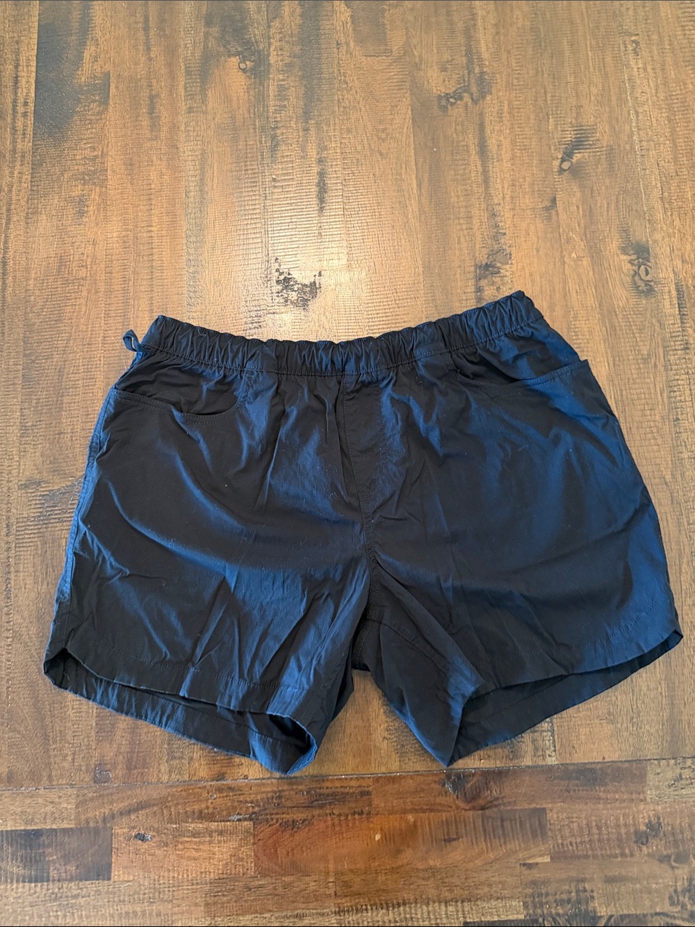Carhartt Force Relaxed Fit Ripstop 5 pocket Work Short Black Elastic Waist